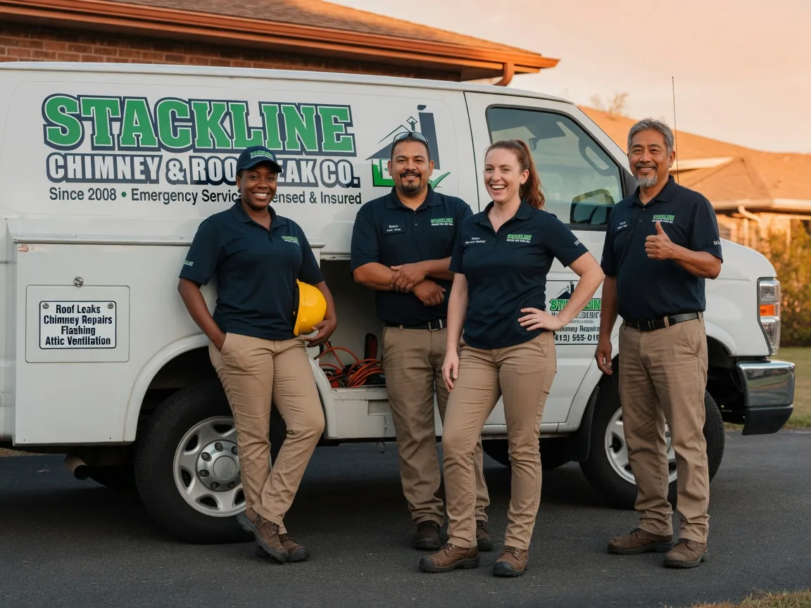Chimney flashing repair company in Otto, NC